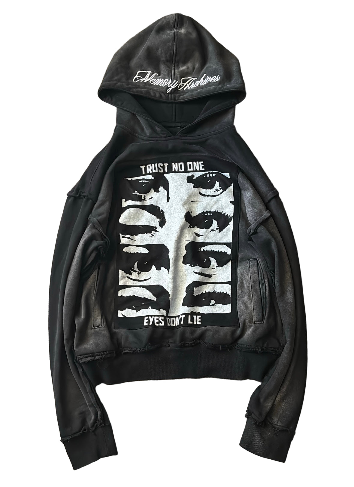 Black "Eyes Don't Lie" Hoodie